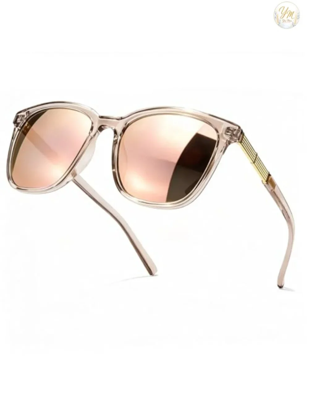 Oversized Square Sunglasses UV400 Protection Polarized Lightweight Fashion